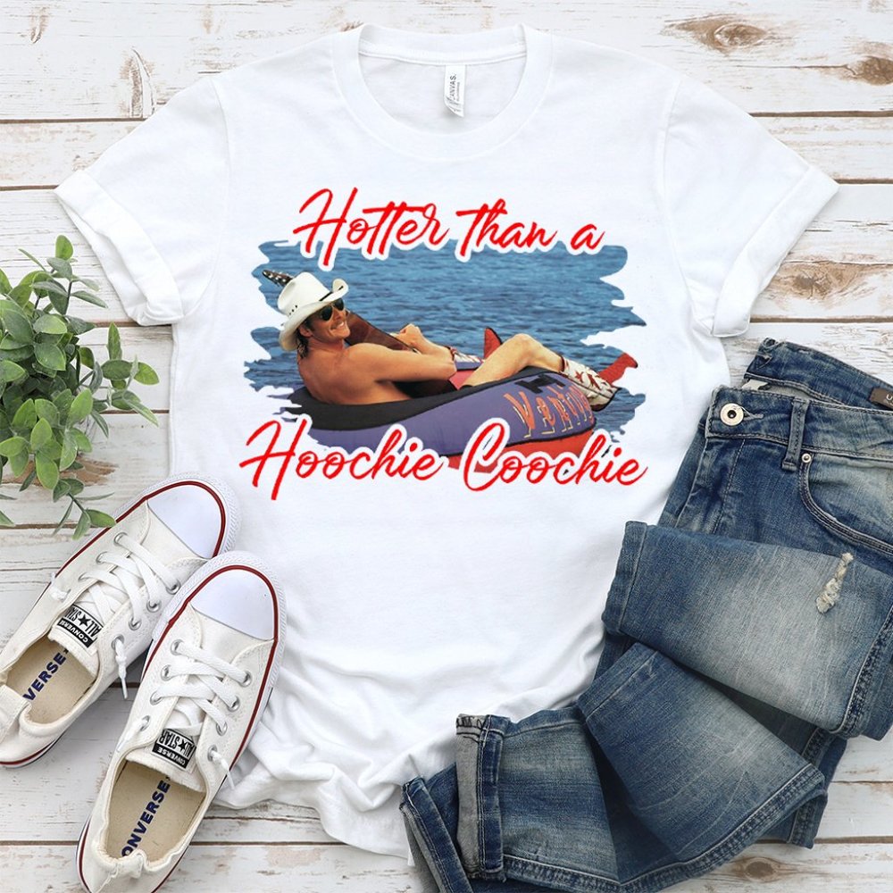 Hotter Than A Hoochie Coochie (Alan Jackson) Printed Graphic Tee